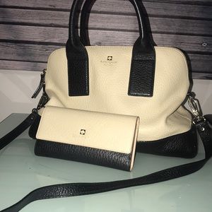 Kate Spade Handbag & Matching Wallet